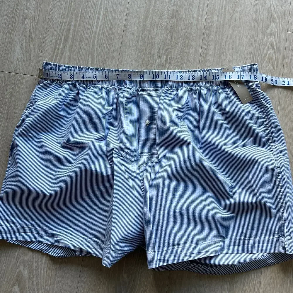 J Crew Mens Patterned Boxers XL Striped BW438